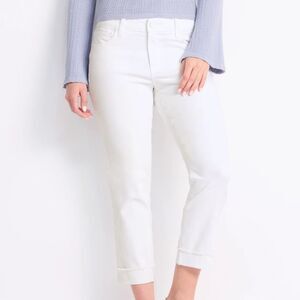 KUT FROM THE KLOTH
Amy Frayed Hem Crop Straight Leg Jean White 6 Stitch Fix Nwt